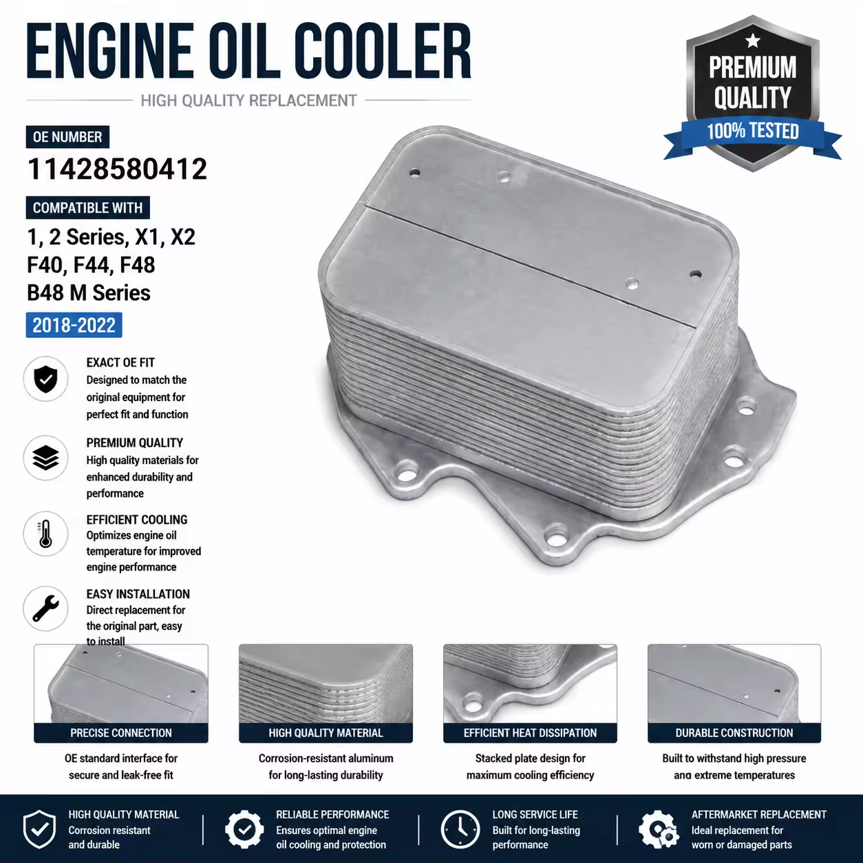 Oil Filter Housing for BMW (E46 / E60)