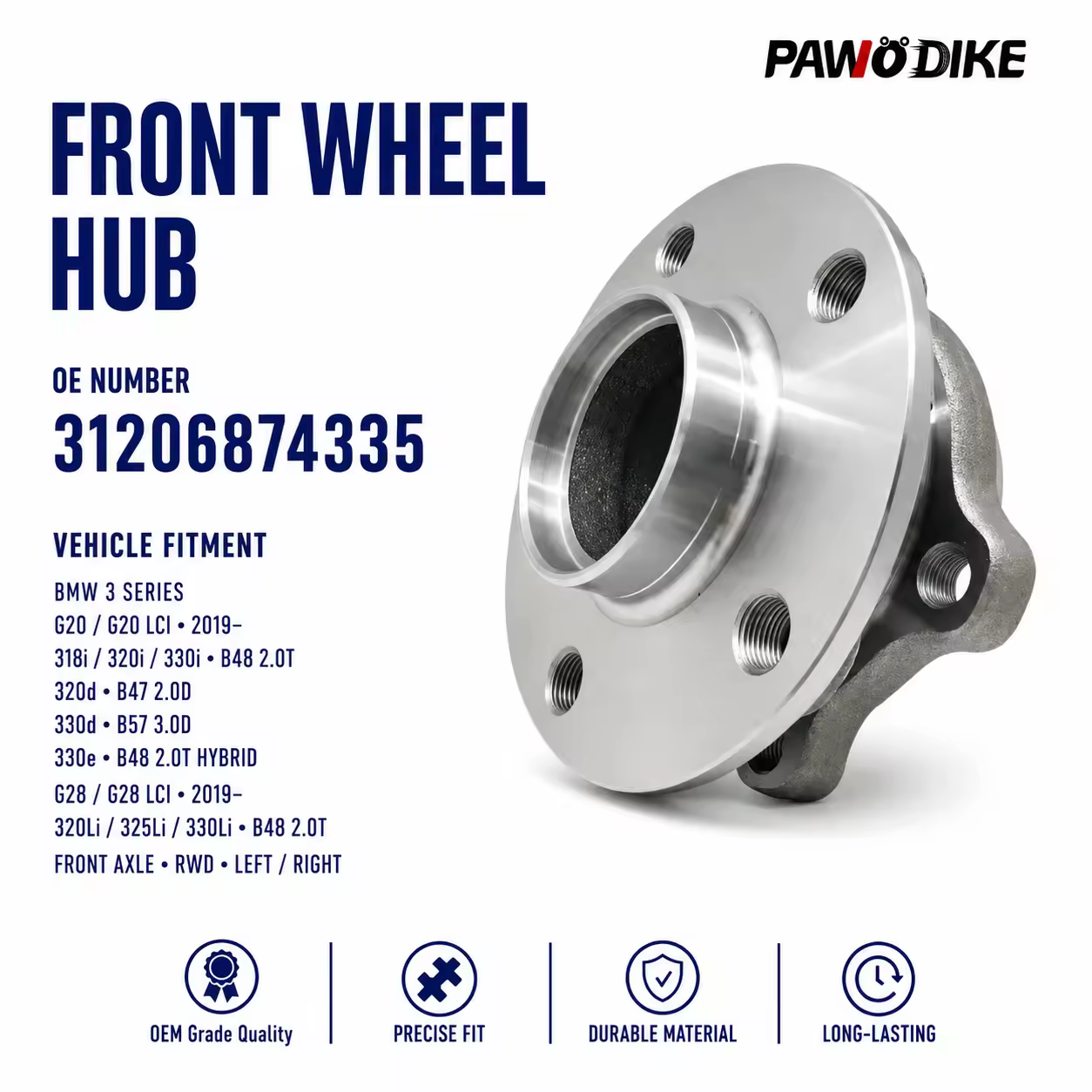 Wheel Hub Bearing for BMW (G20 / G28)