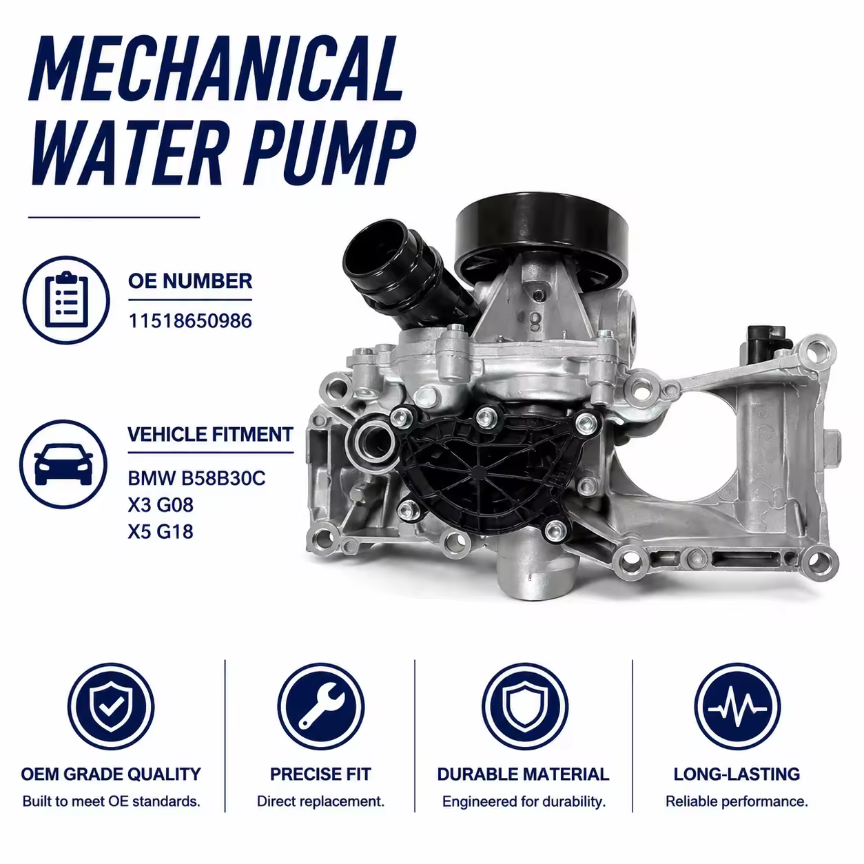Water Pump for BMW X3 / X5