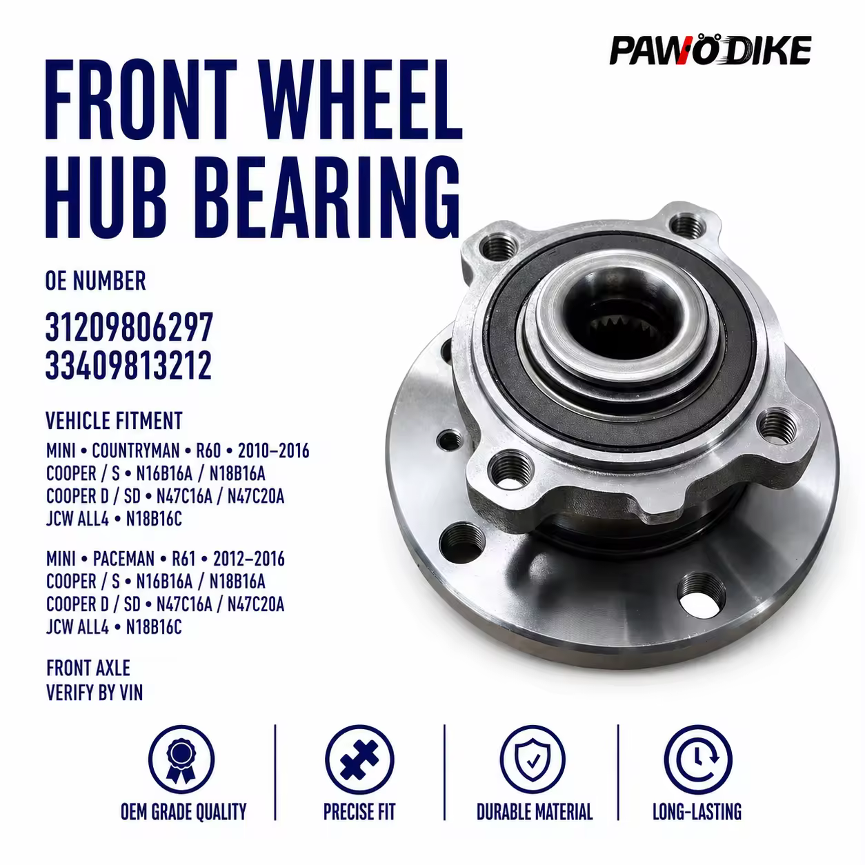 Wheel Hub Bearing for MINI (R60 / R61)
