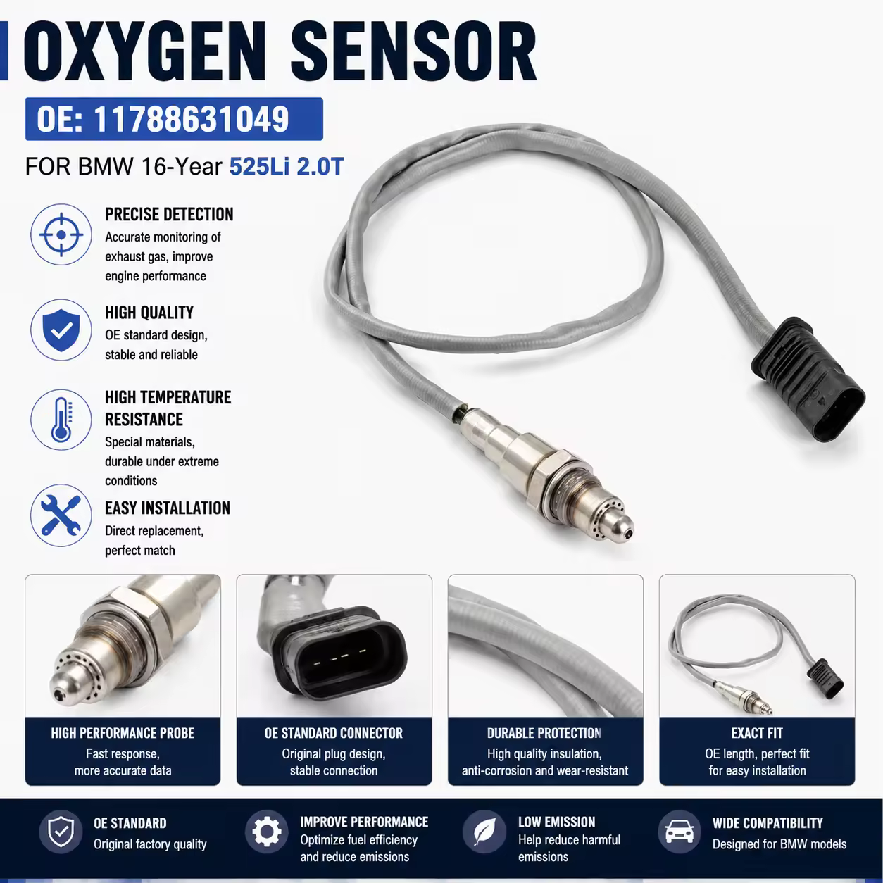 Oxygen Sensor for BMW (chassis to be confirmed)